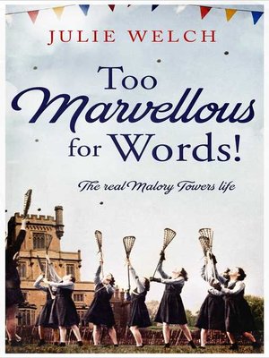 cover image of Too Marvellous for Words